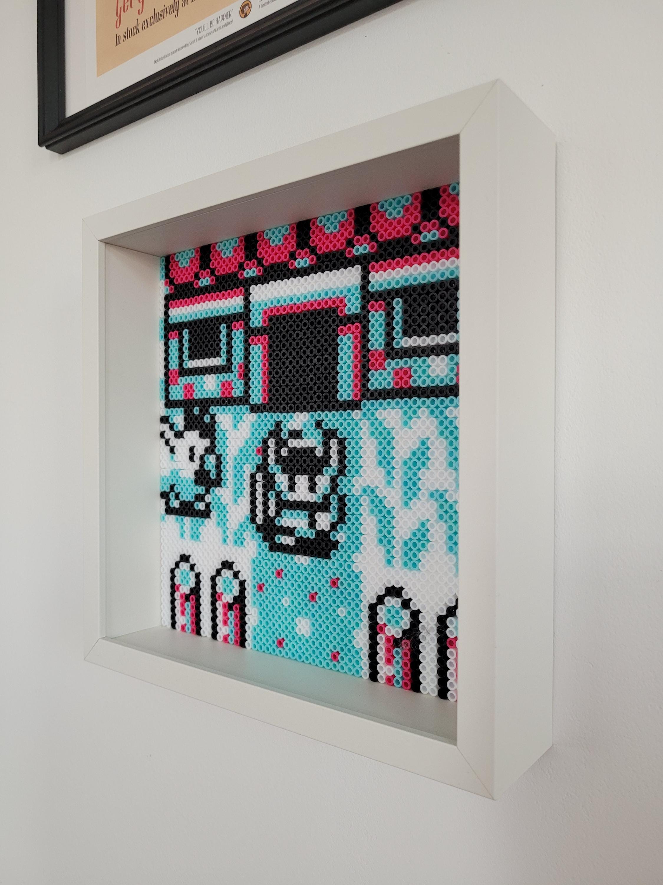 Zelda Pixel Art | Handmade Fuse Bead, Link's Awakening Framed