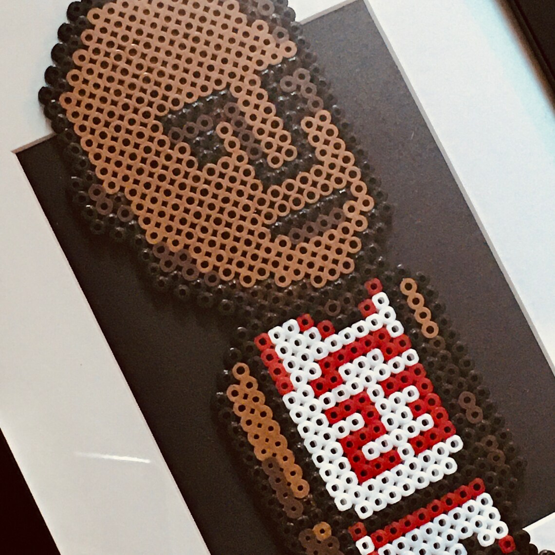 Michael Jordan Pixel Art Basketball Gift Perler Beads Etsy Ireland