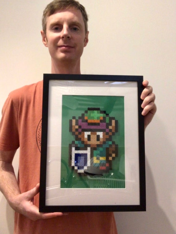 Legend Of Zelda Perler Bead Art Pixel Art Nintendo Gamer Etsy legend of zelda perler bead art pixel art nintendo gamer gift hama beads geek art husband gift boyfriend gift