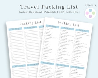 Italy, Travel Bucket List, Travel Checklist, Printable - Etsy Canada