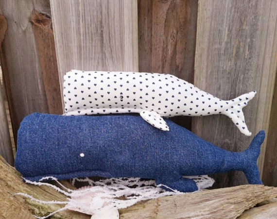 stuffed whale for baby