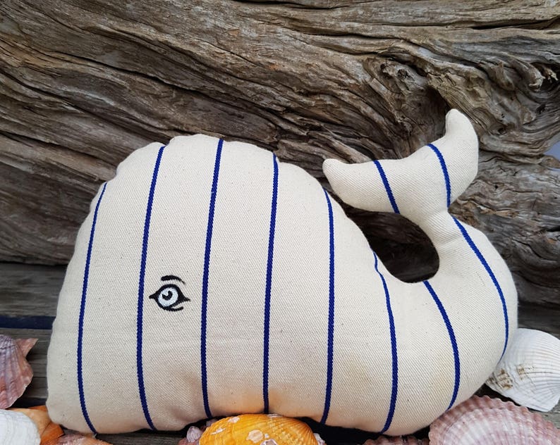 Colorful Plush Whales plush whale stuffed whale toy Set of 2 nautical nursery toy Nautical kids room decor nautical plushie