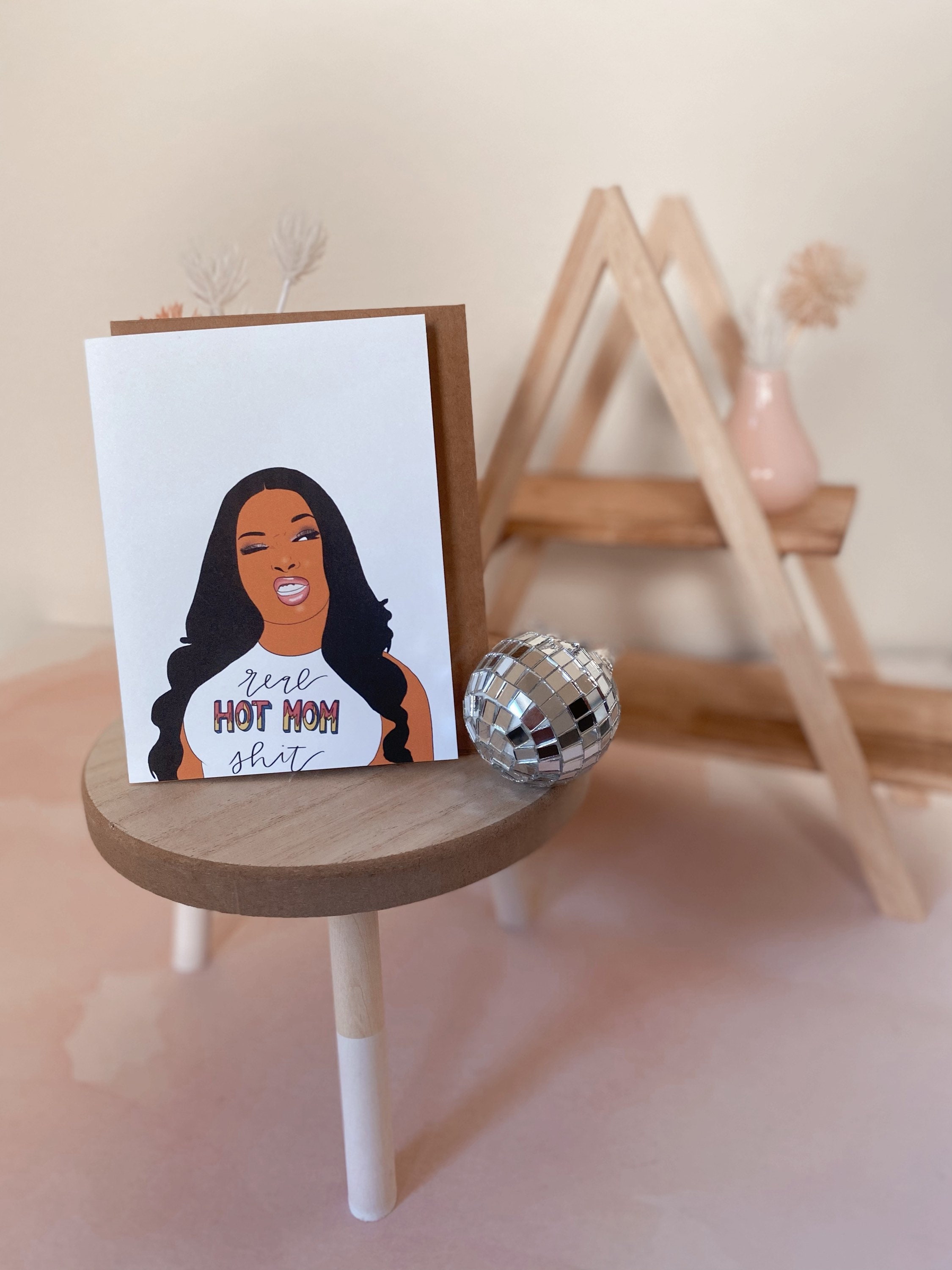 Megan Pattern Sticker Paper & Party Supplies Mom Holographic Sticker Megan Thee Stallion ...