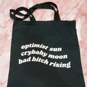 Sun Moon Rising Tote Bag - Astrology & Humor Tote