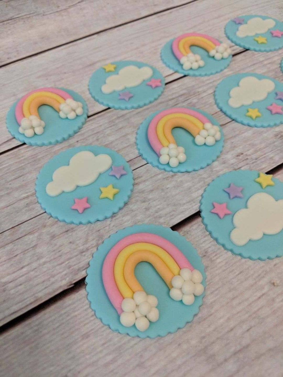 Fondant Rainbow Cupcake Toppers Rainbow And Clouds Rainbow Cupcake Toppers Pride Cupcake Fondant Rainbow Cupcake Toppers Rainbow And Clouds Rainbow Cupcake Toppers Pride Cupcake