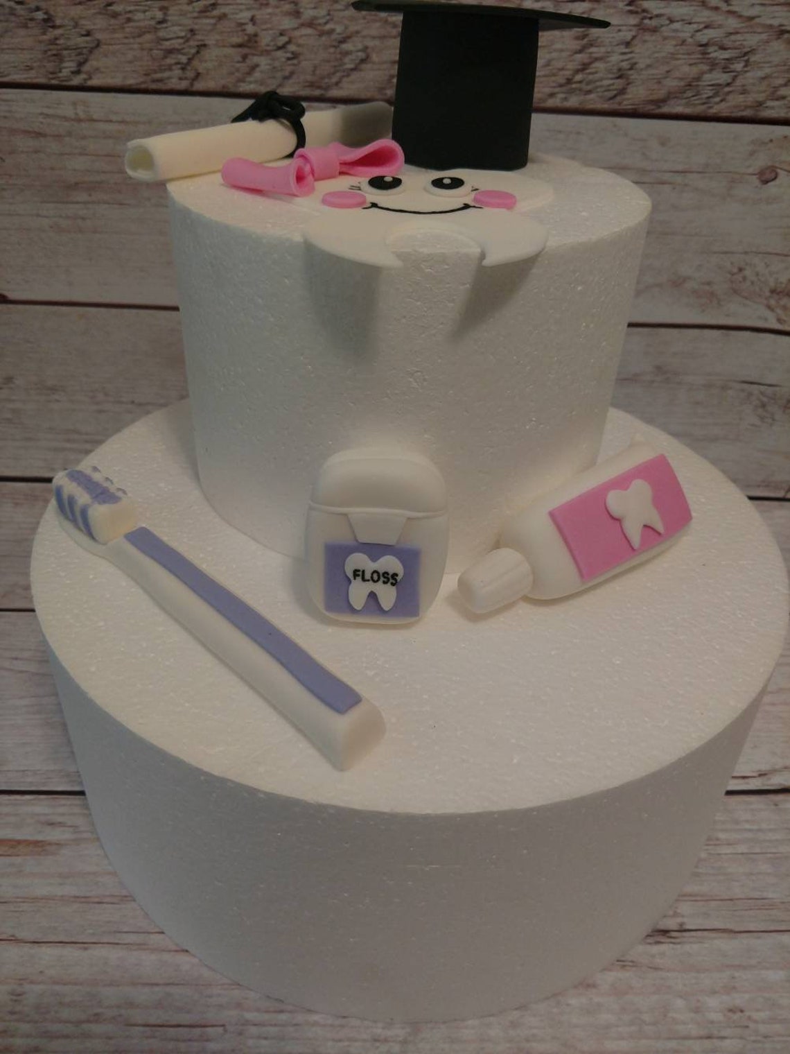 Fondant Dentist Cake Toppers Dental Assistant Cake Toppers Etsy