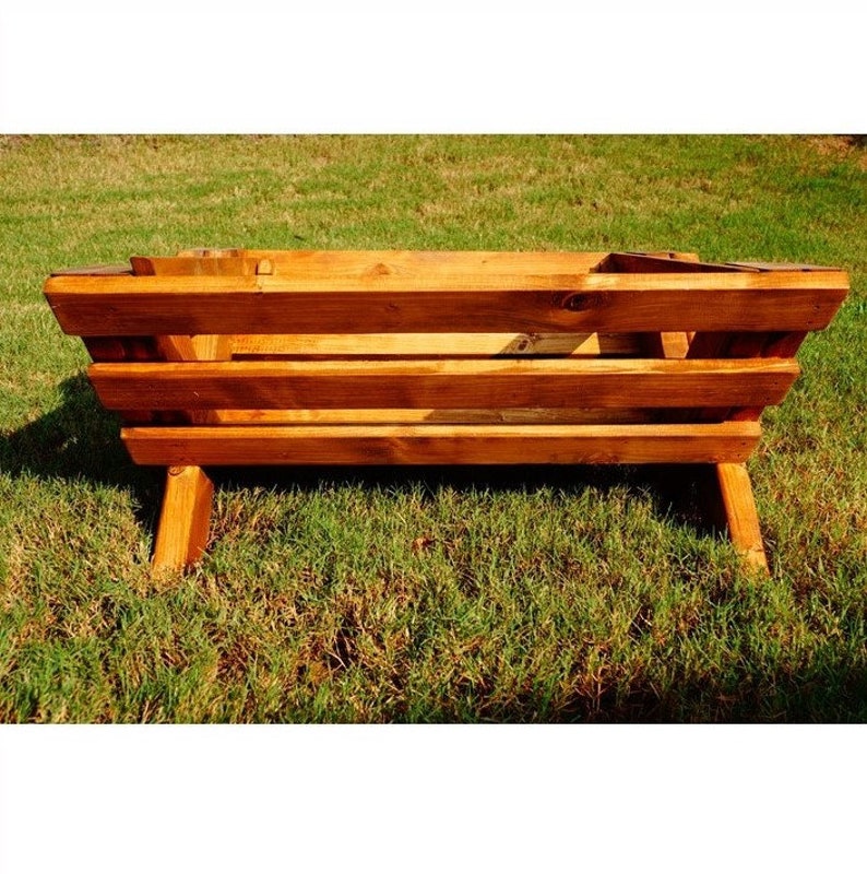 Outdoor Wooden Manger Large Christmas Manger Lifesize Etsy