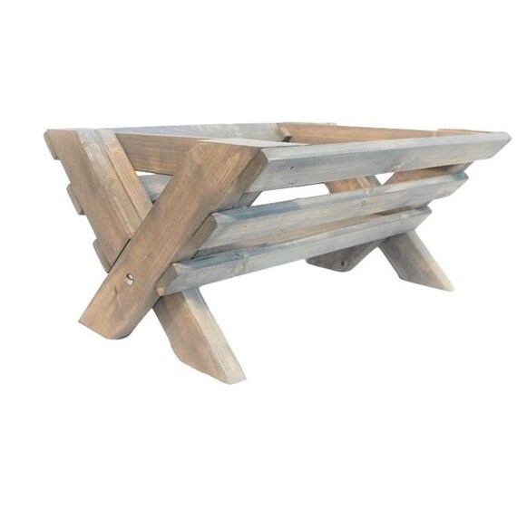 Wooden Manger Large Christmas Manger Life Size Nativity Etsy