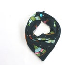 Baby kwijlen Bib / Tipi Bib Upcycled babykleding / Bibdana / stijlvolle Baby Bib / Eco Baby / Bandana Bib / Spit van Bib / Woodland Bib