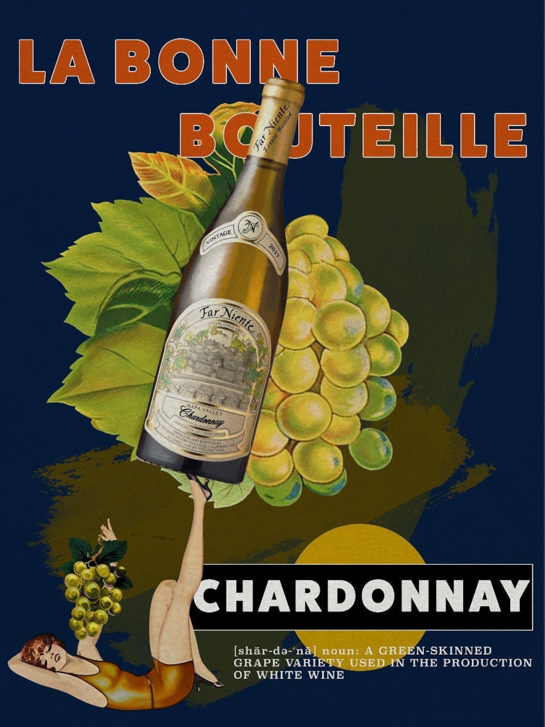 Digital Retro Poster Vintage Wine Poster Inspired Digital Etsy Canada