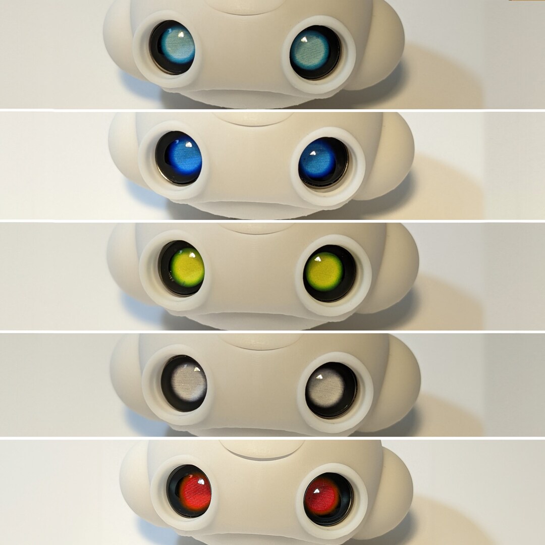 Digital Robot Eyes - Etsy