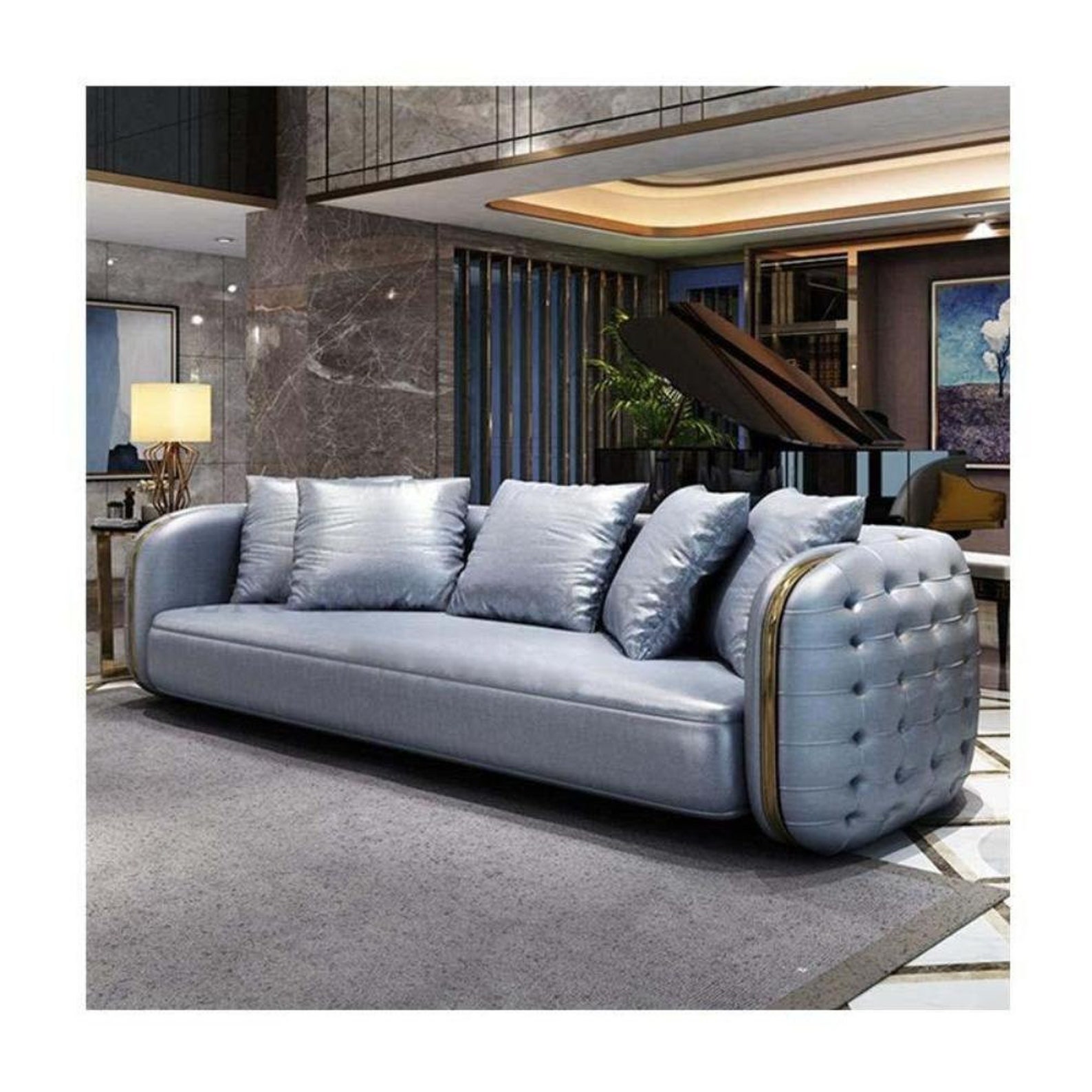 Attraktive 1 2 3 Wohnzimmer Leder Sofa Set | Etsy