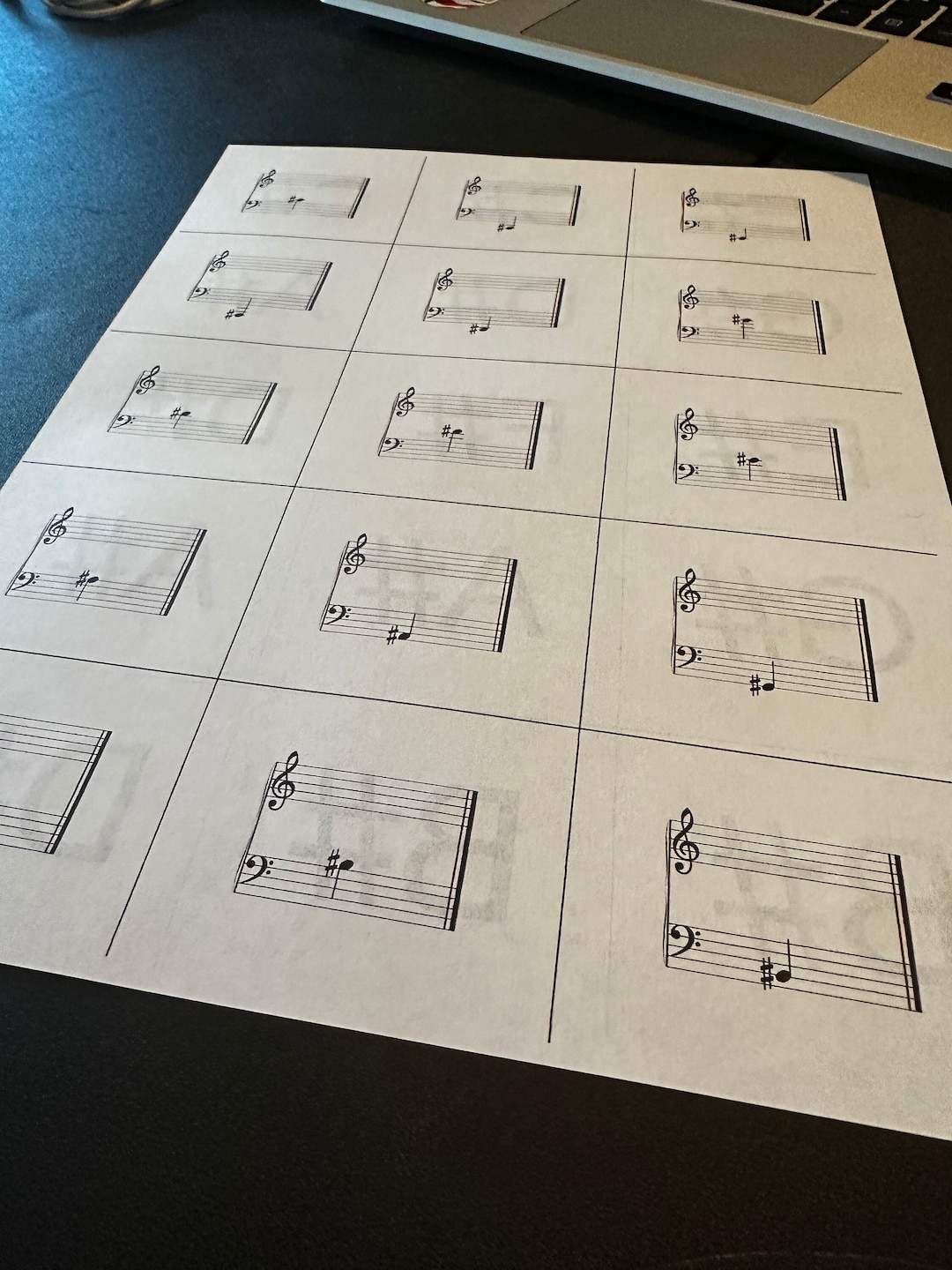 Music Theory Flashcards - Etsy