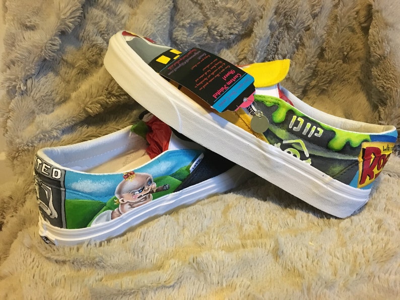 Custom Roger Rabbit Vans Etsy