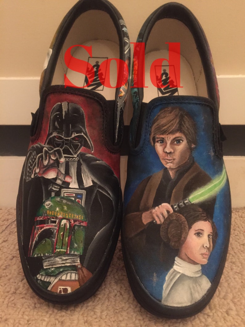 custom star wars vans