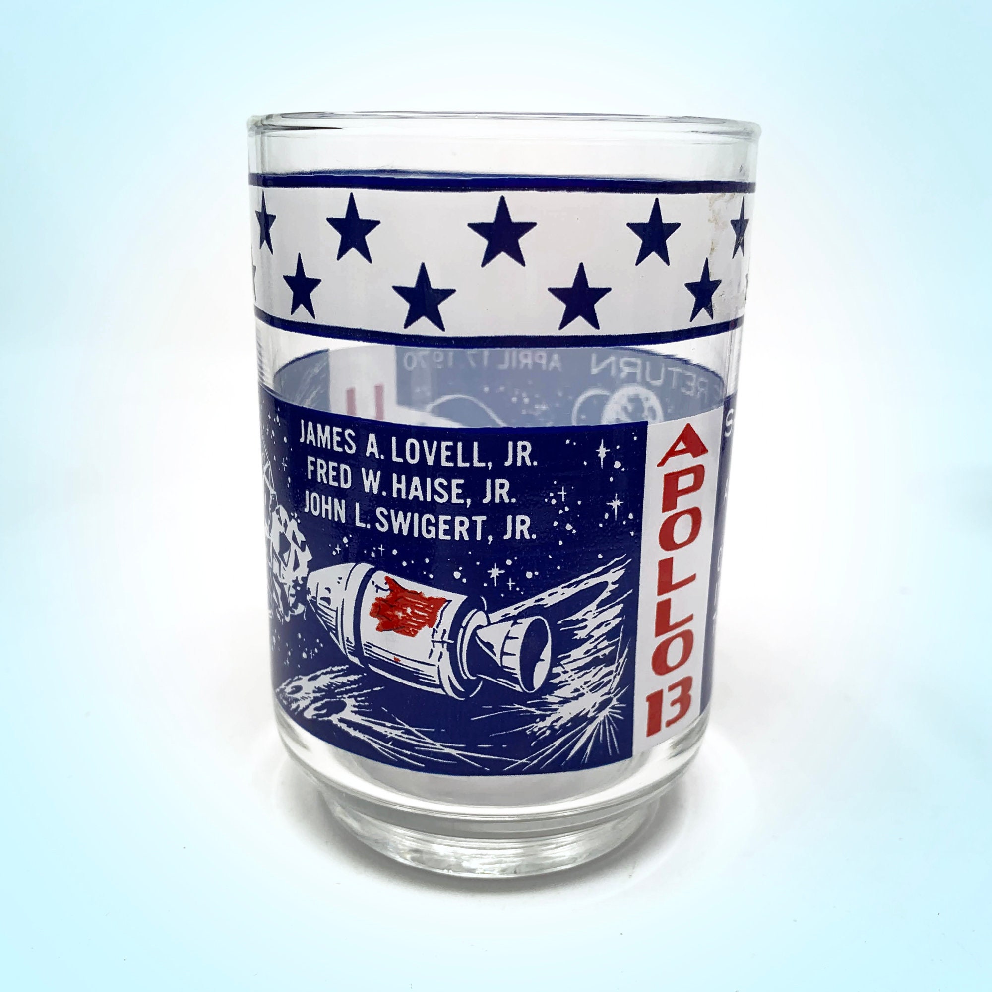 Vintage Apollo Glasses Space Age Vintage Glassware Etsy