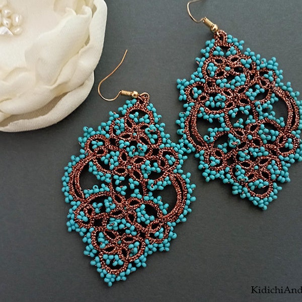 Tatting Jewelry - Etsy