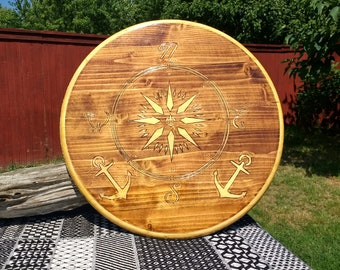 Compass Rose Round