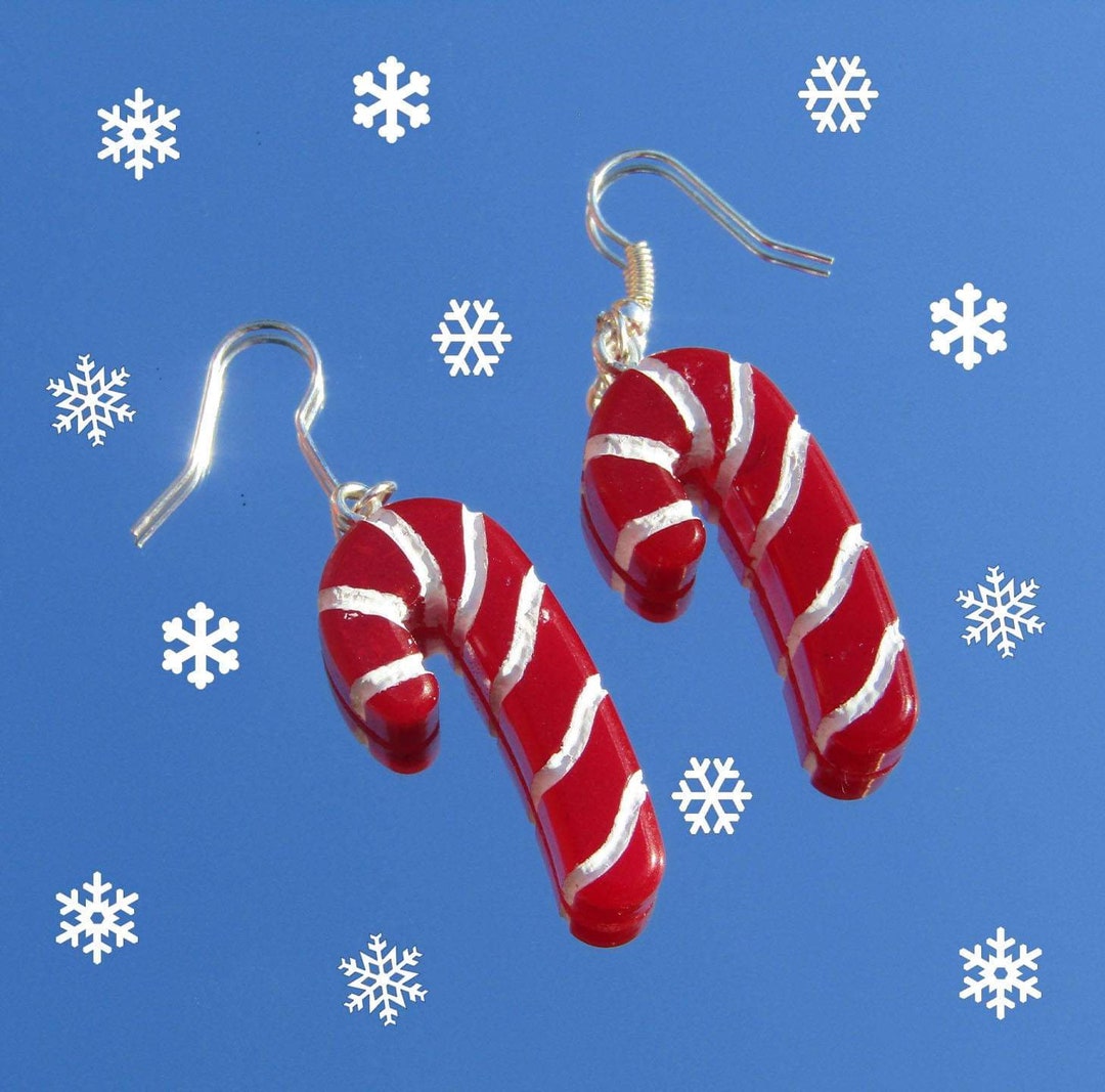 クリスマス　キャンディケインピアス ククシュゼット 正規商品 ピアス 両耳 Coucou Suzette レディース 冬