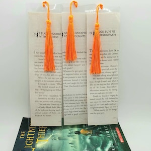 Percy Jackson Bookmark / person jackson book page