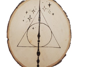 Letrero de madera de arte de huecos mortales