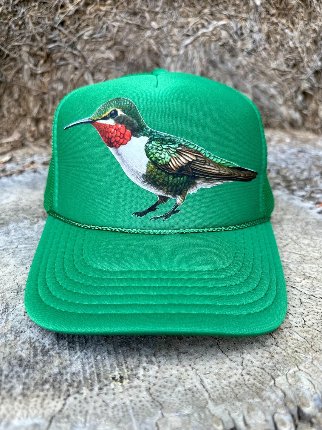 Unisex Hummingbird Trucker Hat, Bird Hat, Bird Trucker Hat, Trucker Hat ...