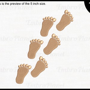 Baby Steps - Design for Embroidery Machine Instant Download digital embroidering files stitch 1775e