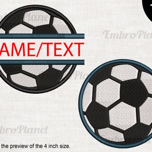 Soccer Balls - Designs for Embroidery Machine Instant Download digital file stitch sign icon symbol pattern cartoon soccer football 1312e