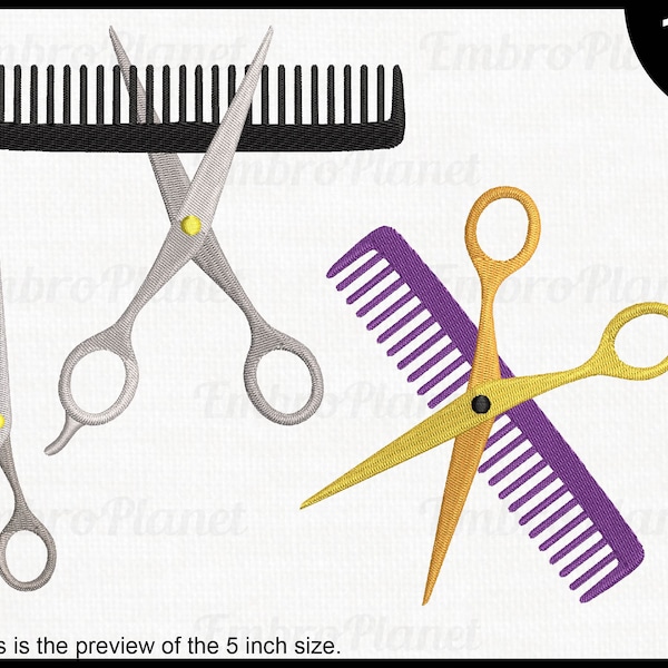 Scissor Comb Etsy