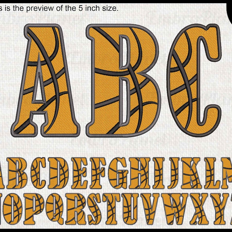 Basketball Font Download - Etsy