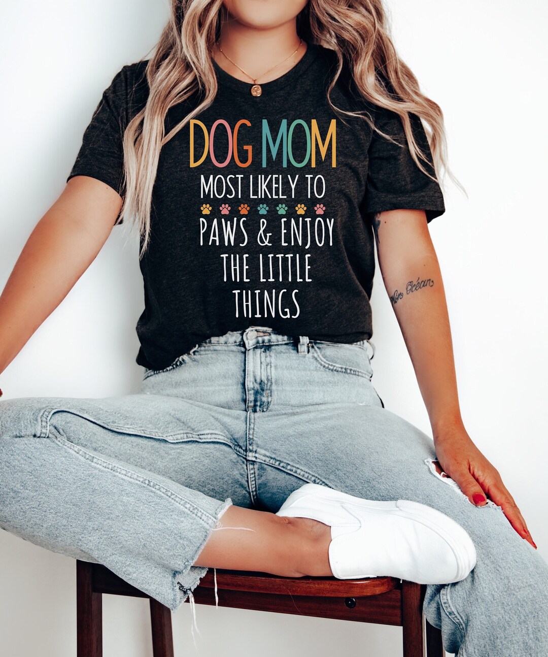Most Likely to Funny Dog Mom Shirts, Fur Mama Gifts for Dog Lover Gift