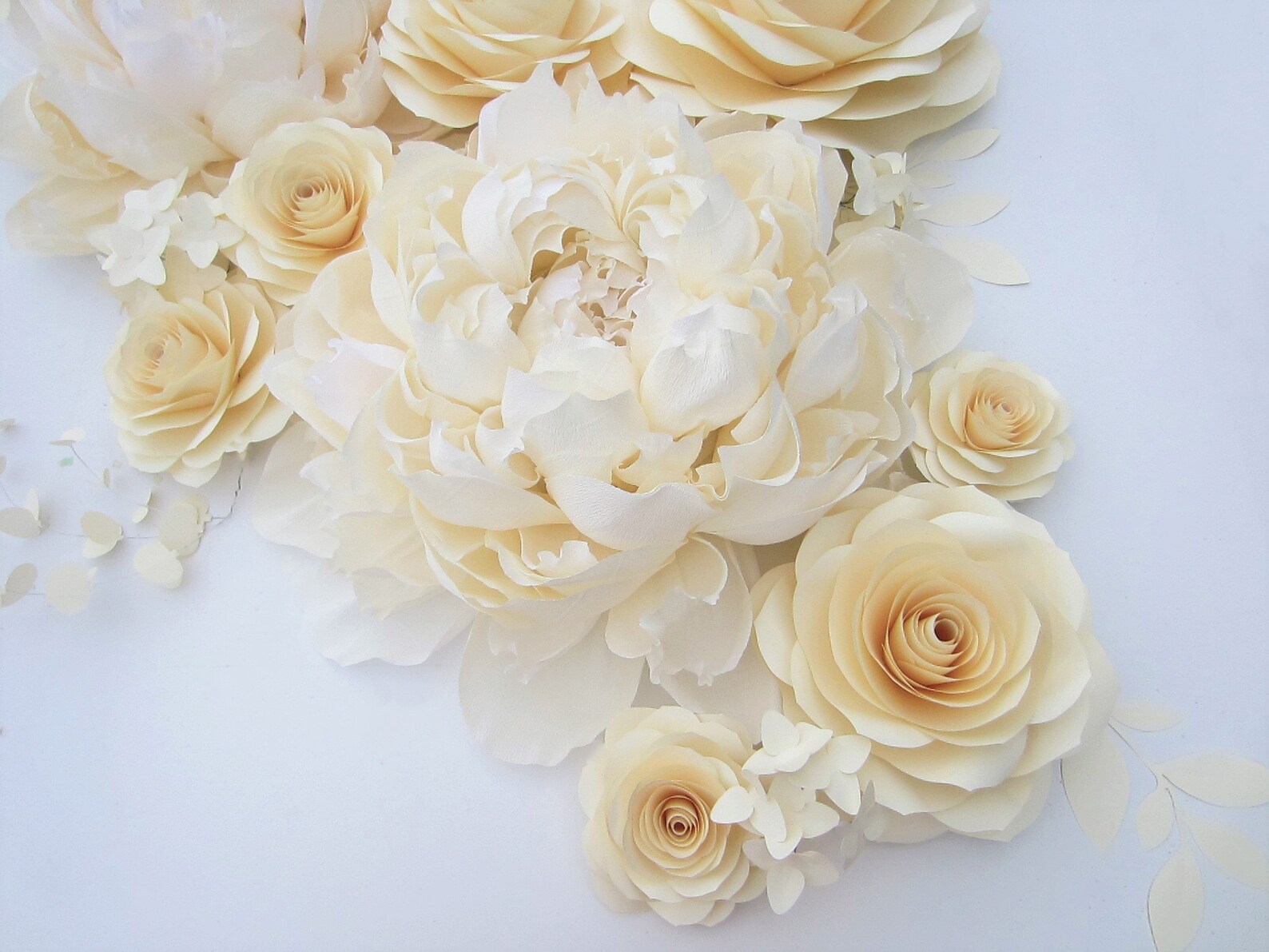 Giant Paper Flowers for Wall Backdrop Wedding Arch Flowers Etsy