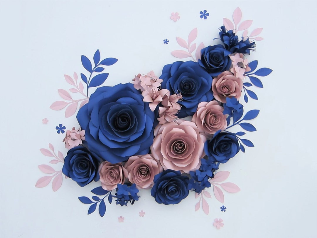 Large Paper Flower for Wall, 3d Flower Wall, Nursery Decor Above Crib