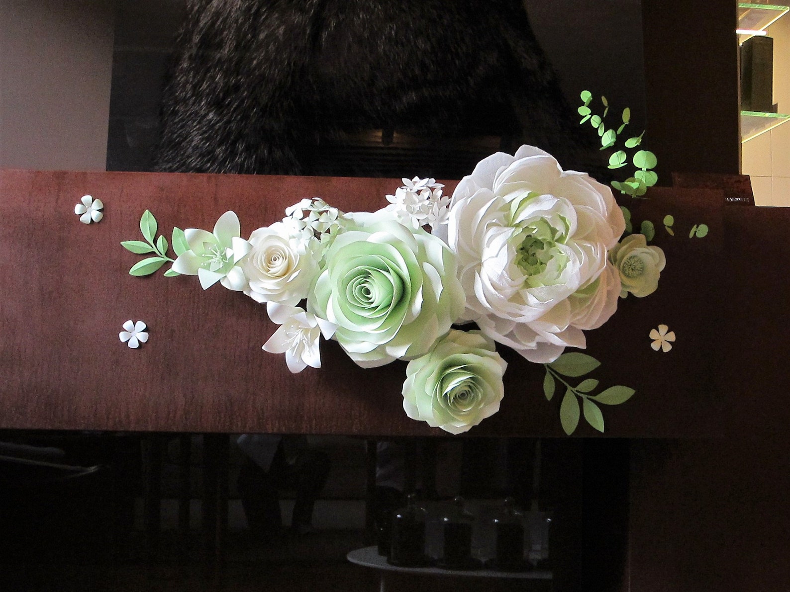 Luxury Paper Flower Wall Decor Set of Large Paper Flowers - Etsy