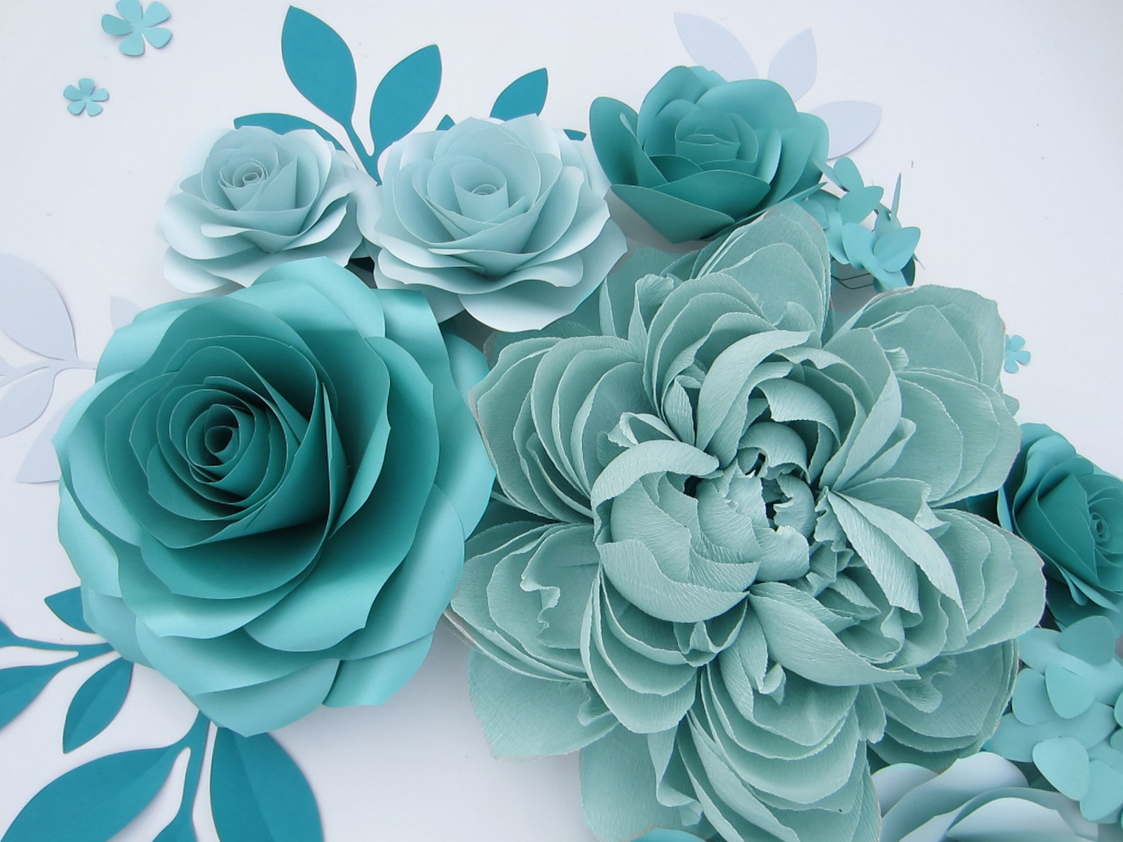 Giant Paper Flower Backdrop Birthday Party Ideas Party Etsy