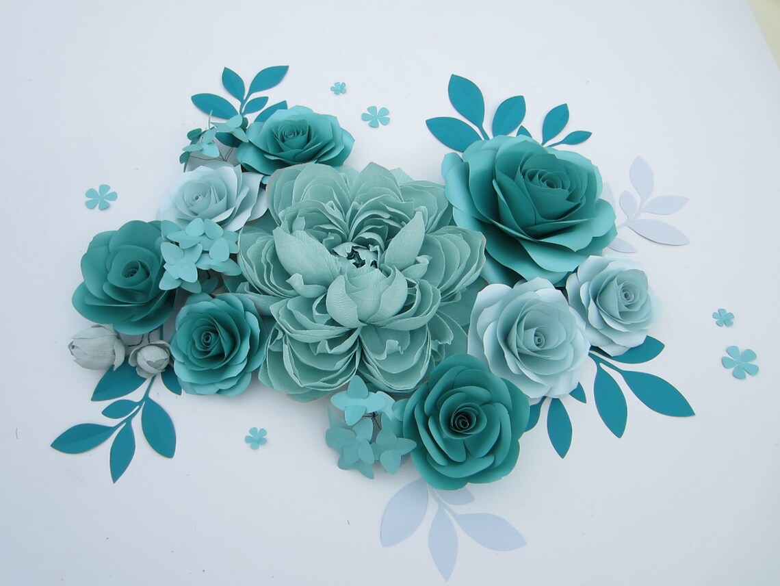 Giant Paper Flower Backdrop Birthday Party Ideas Party Etsy