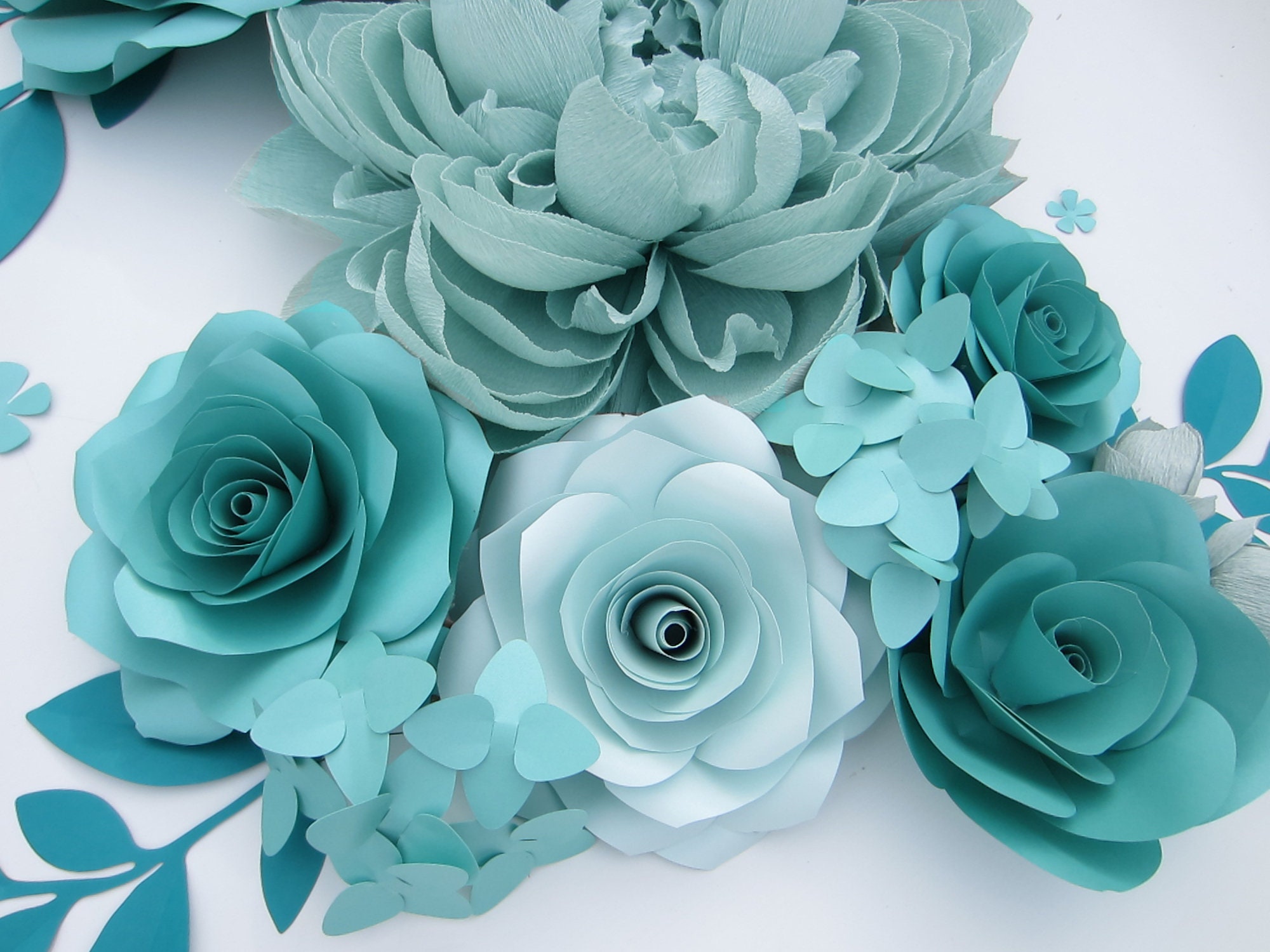 Giant Paper Flower Backdrop Birthday Party Ideas Party Etsy