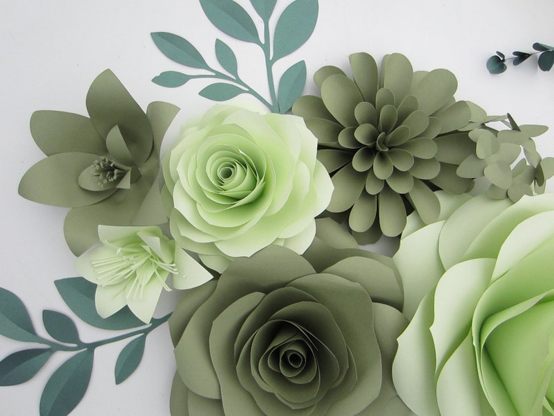 Giant Paper Flower Backdrop Nursery Wall Flowers Wedding Etsy