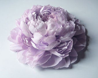 Crepe Paper Flowers, Peonies Paper Flowers, Large Paper Flower Wall, Giant Crepe Paper Peony, Peony Artwork