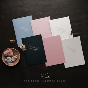 Hochzeitsgelübde (2er-Set), für Sie und Ihn, Minimalistisch, Goldfolie