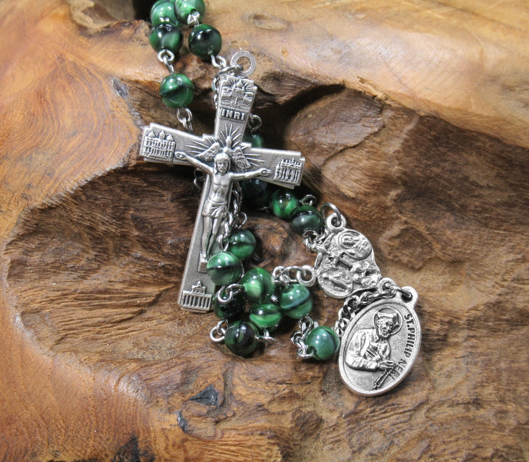 Saint Philip Neri Rosary, Amabile Santo Apostle of Rome Philip Romolo