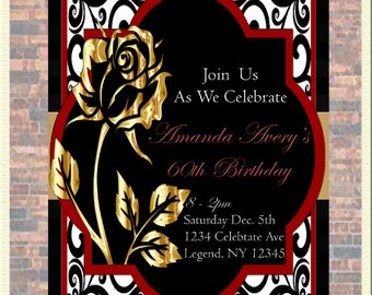 fine invitations etsy