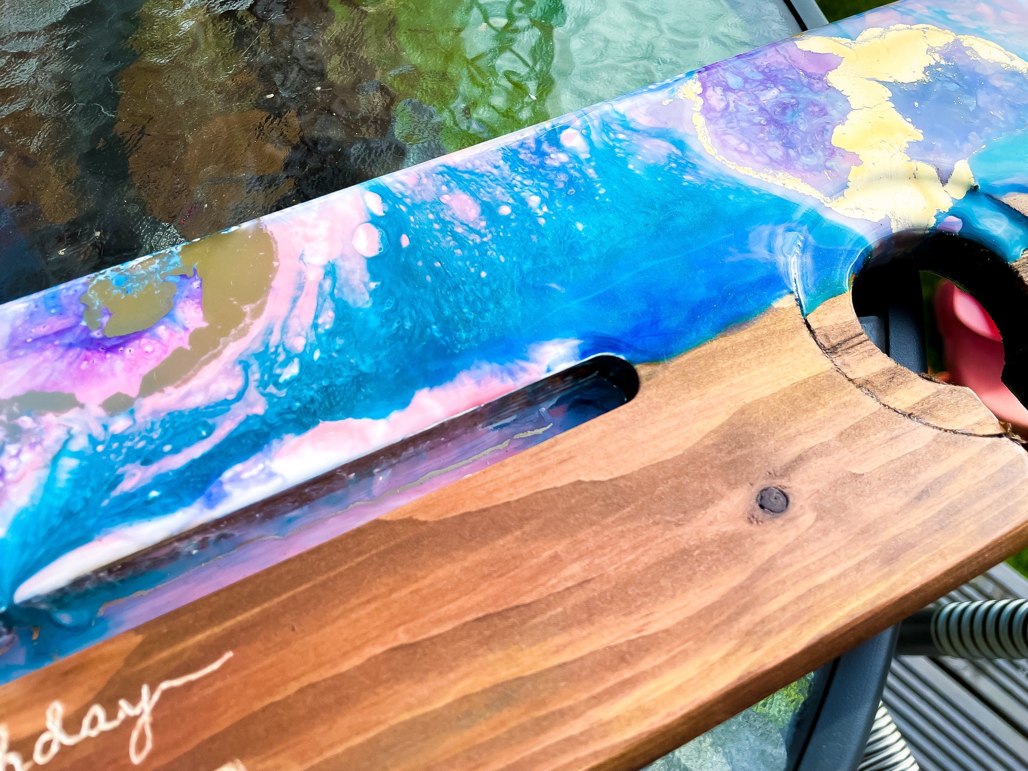 Bath Caddy Tray Personalised Bath Tray Bathtub Caddy With Etsy