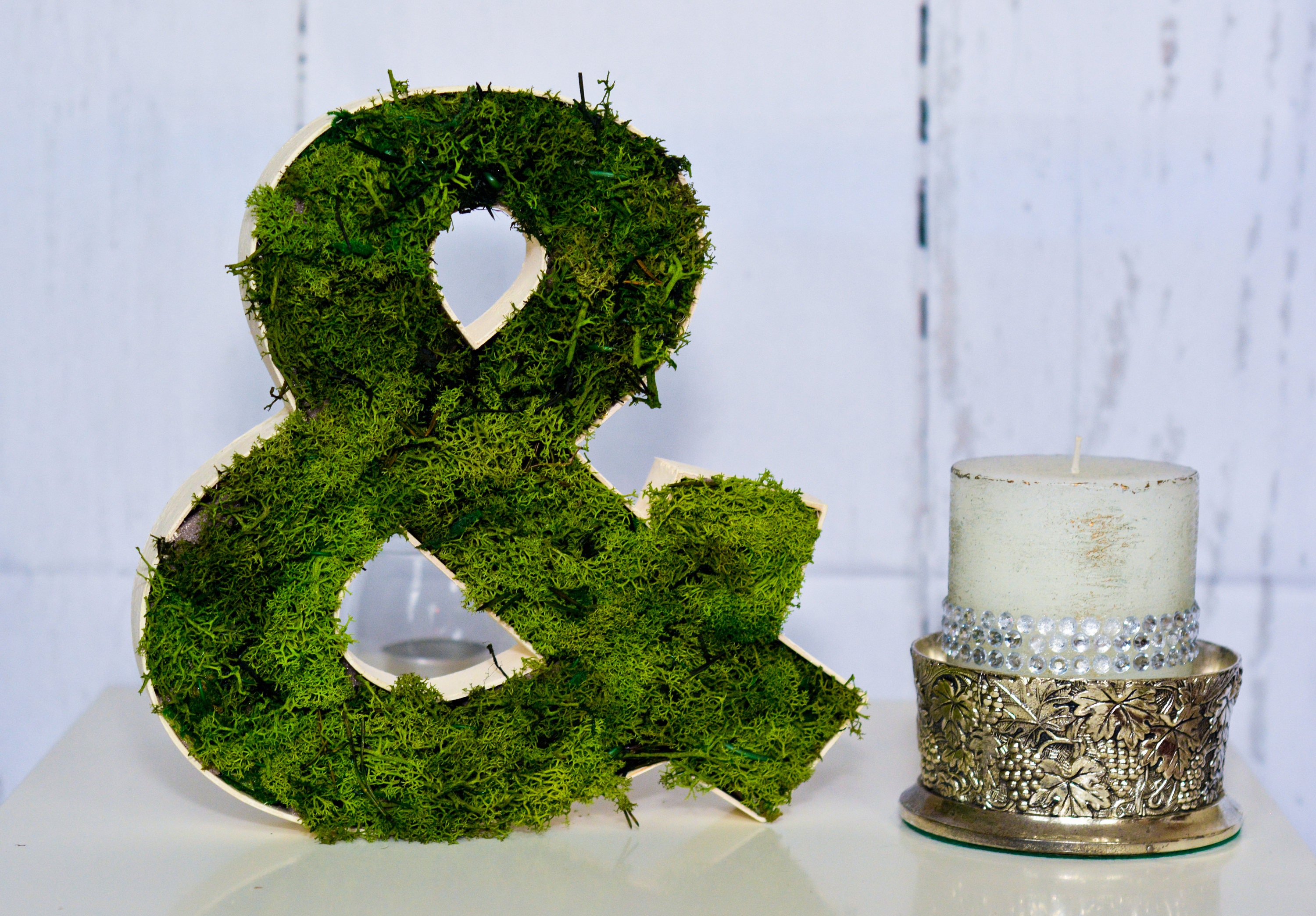 Moss Letters Custom Moss Letters Personalised Letters Etsy UK