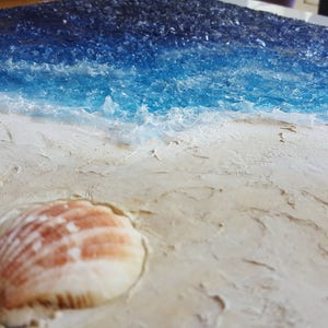 Ocean Wall art, Resin ocean Painting, Ocean Painting, Beach Wall Art, Sea, Nautical Wall Art, Ocean Art print, coastal decor, Resin art, image 9