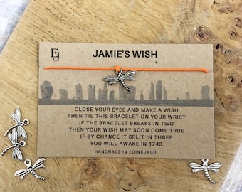 Outlander Inspired Wish Bracelet - Jamie's Wish