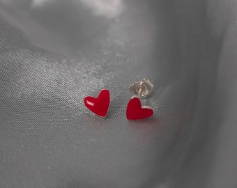 True Heart Earrings - Sterling Silver 925