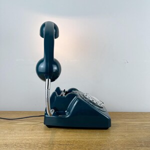 Lámpara de escritorio Mid Century Light, azul/verde. imagen 10