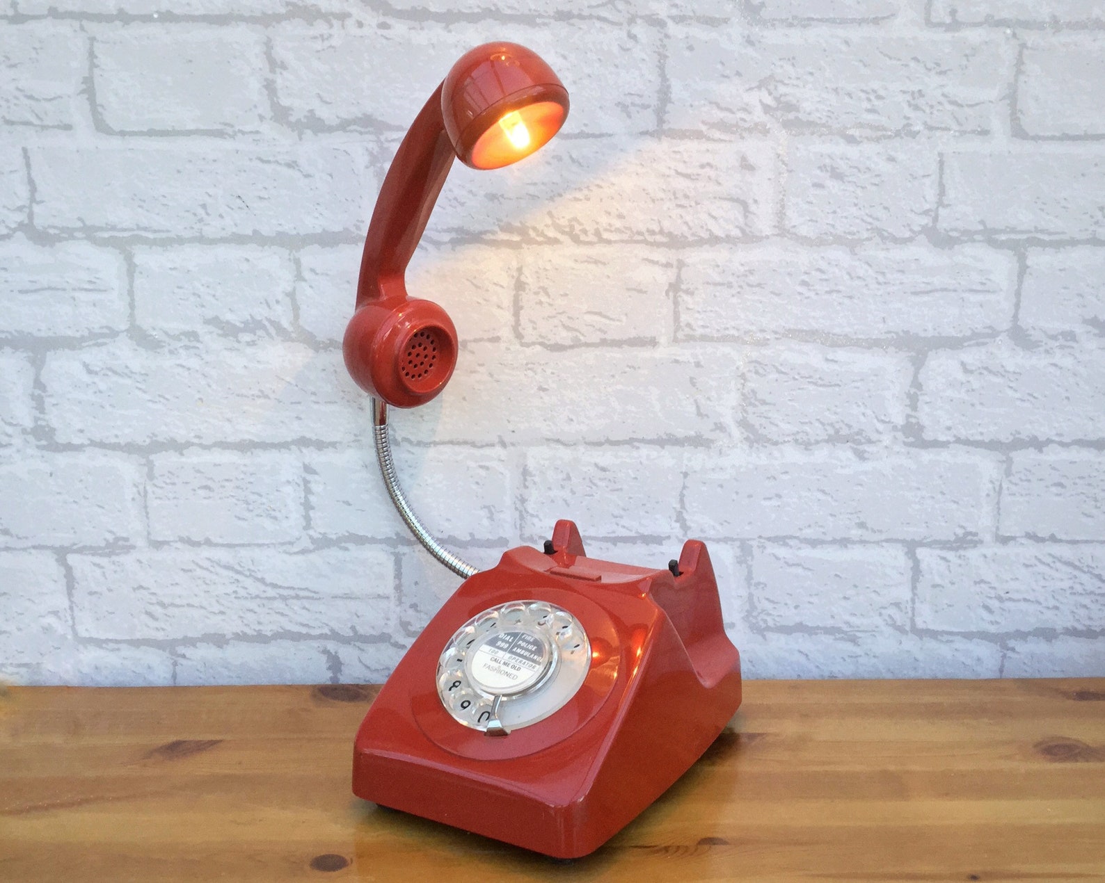 Mid Century Telephone Lamp