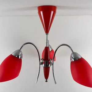 Mid Century Atomic Chandelier Ceiling Light.